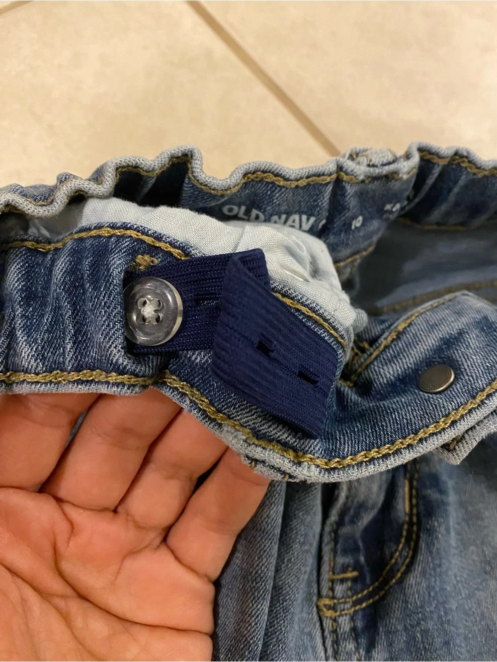 Old Navy Karate Slim Distressed Denim Jeans